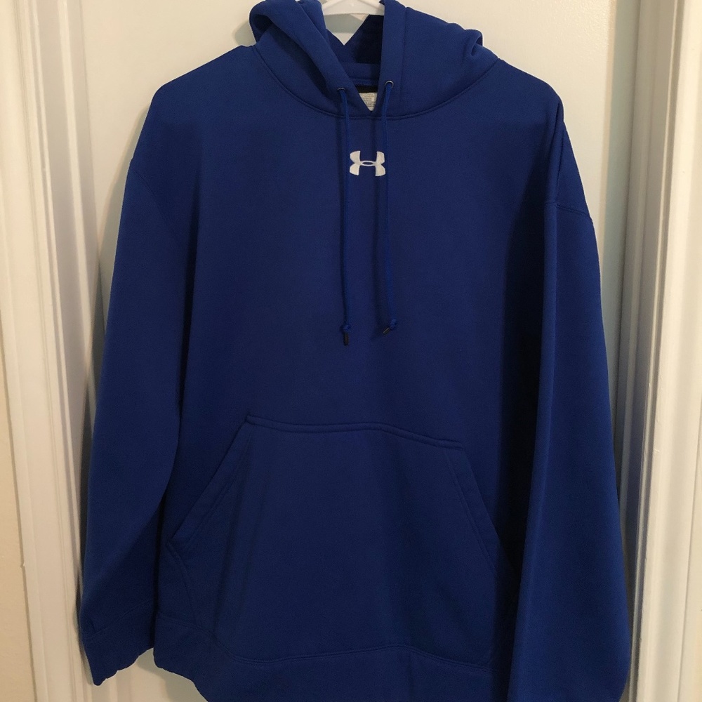 Under Armour Blue pull over sweater